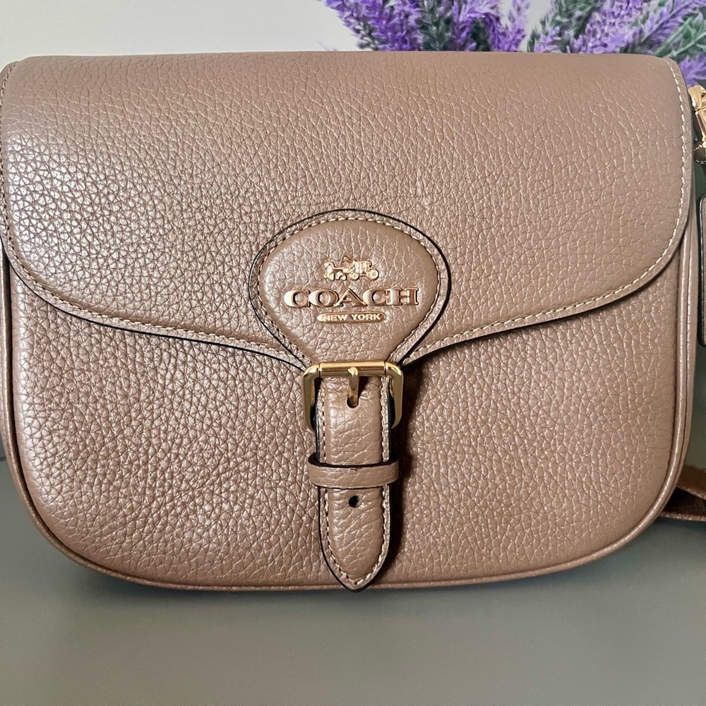 Coach Amelia Saddle Bag, like new - Picture 3 of 5
